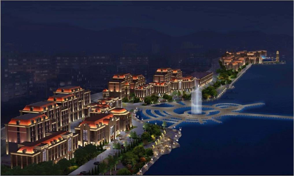 東營(yíng)廣利河室外亮化